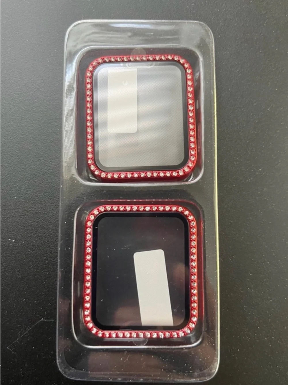 Two Compatible for 42 mm Apple Watch Case with Screen Protector -New